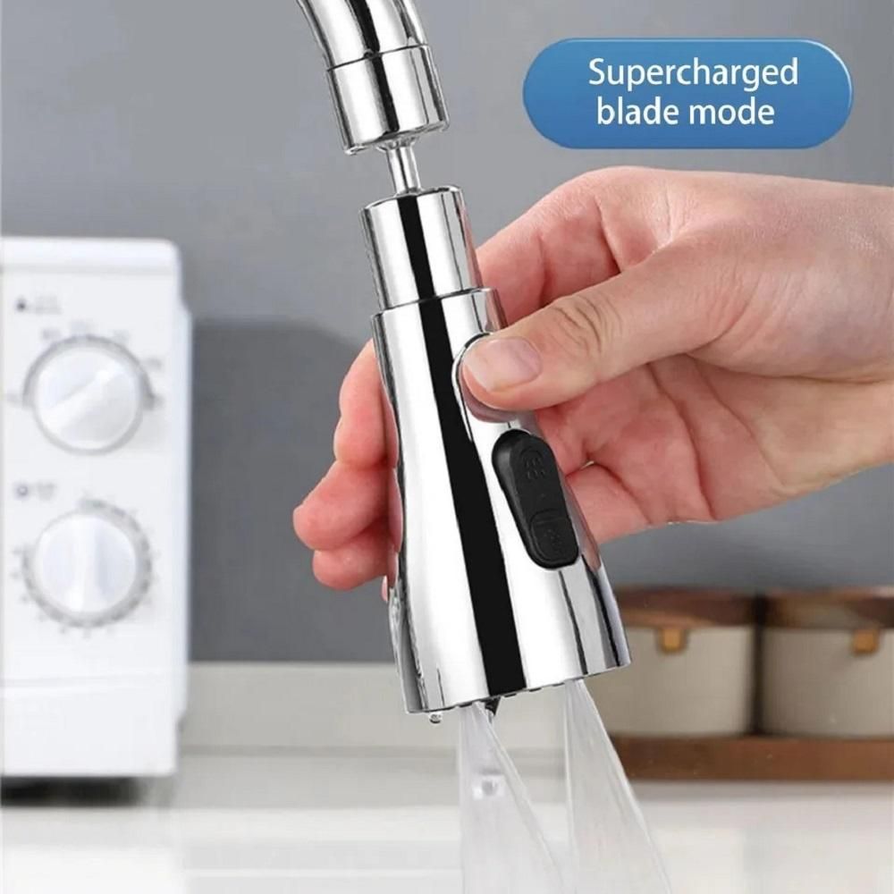 3-Mode Stainless Steel Kitchen Sink Faucet