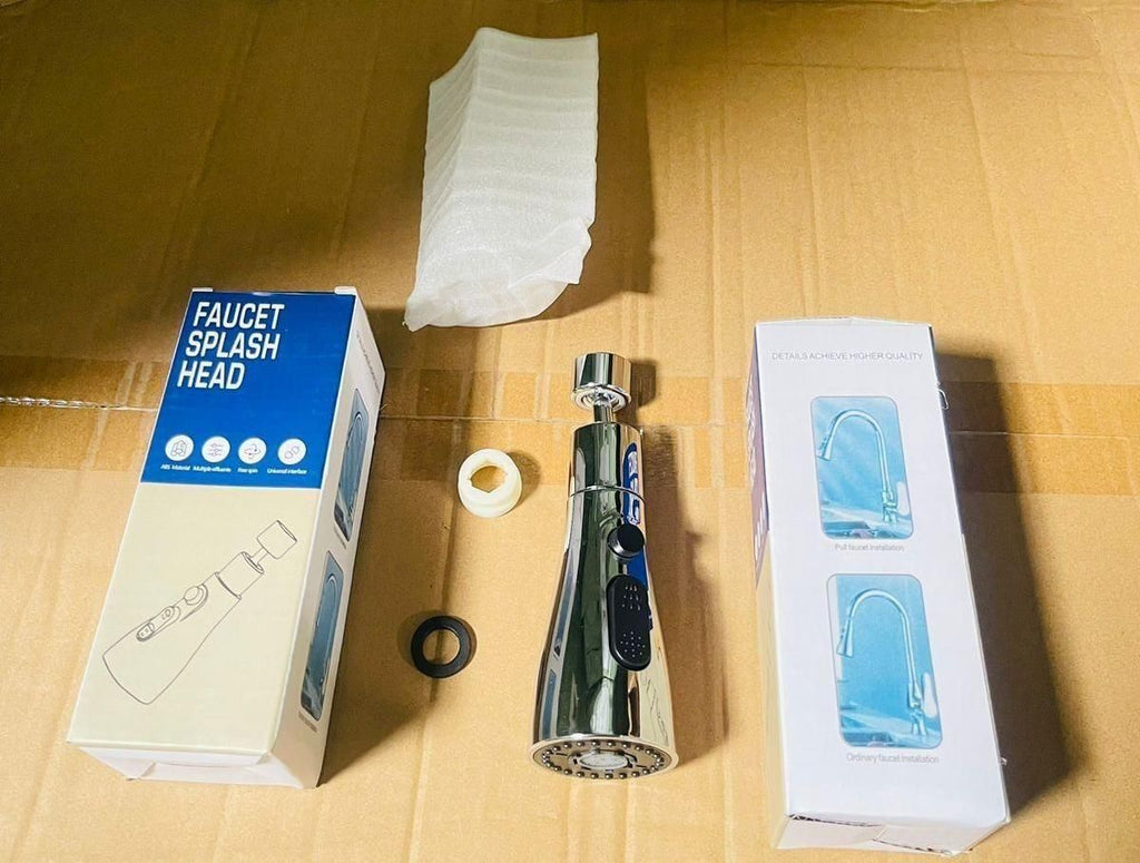 3-Mode Stainless Steel Kitchen Sink Faucet